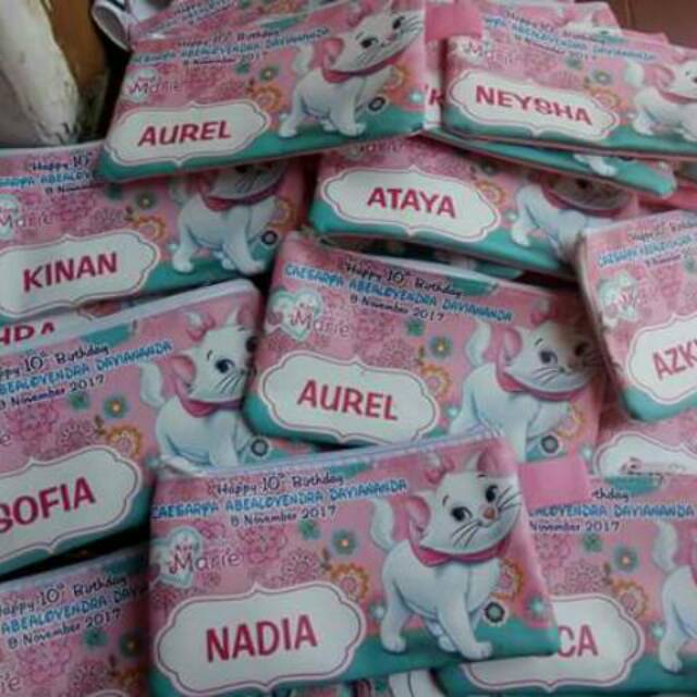 

Pencil case ulang tahun custom foto