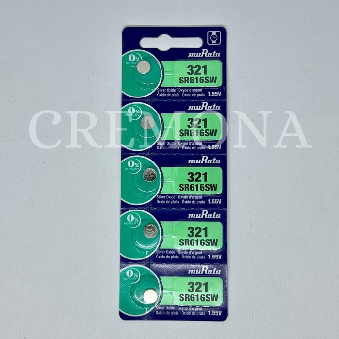 TERMURAH! Baterai Murata (Sony) SR616SW / 321 Original Baterai Jam Battery Batre Micro Baterai