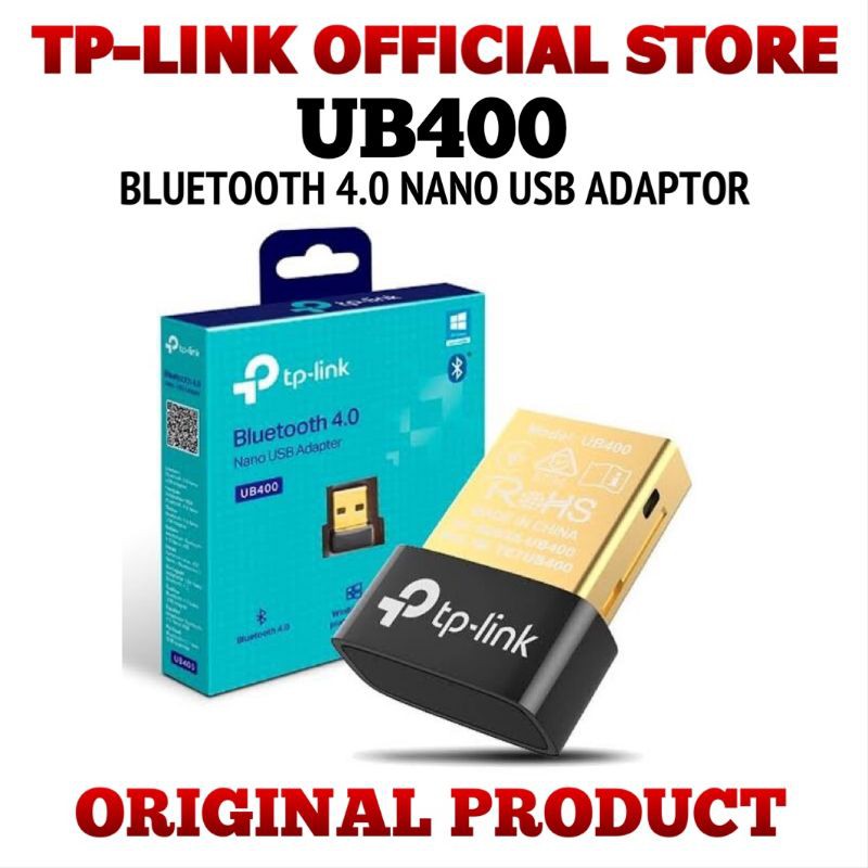 TP-LINK UB400 Bluetooth 4.0 Nano USB Adaptor Garansi Resmi TP-Link Indonesia