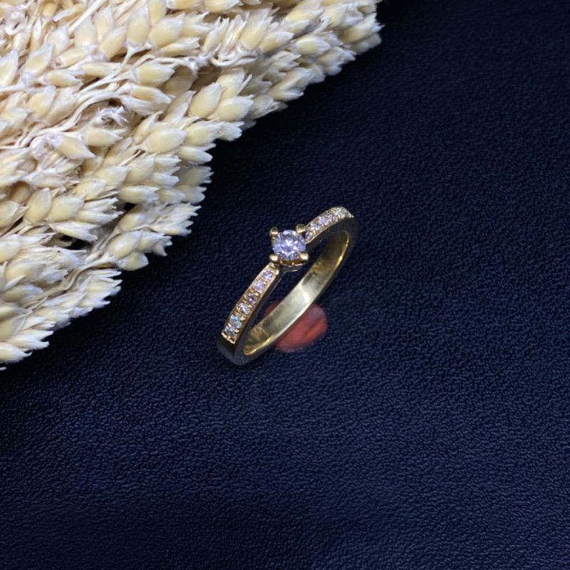 cincin berlian perak