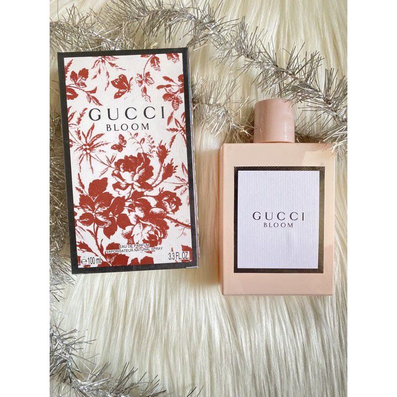 n2collectionn -  Parfume Wanita Gucci Bloom 100ML Eau De Spray EDP Natural Parfum Perfum Parpum Taha