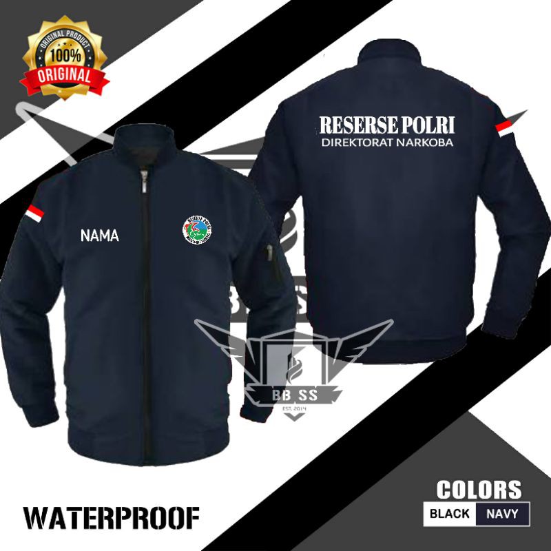 Jaket Bomber Reserse Polri Jaket Direktorat Narkoba