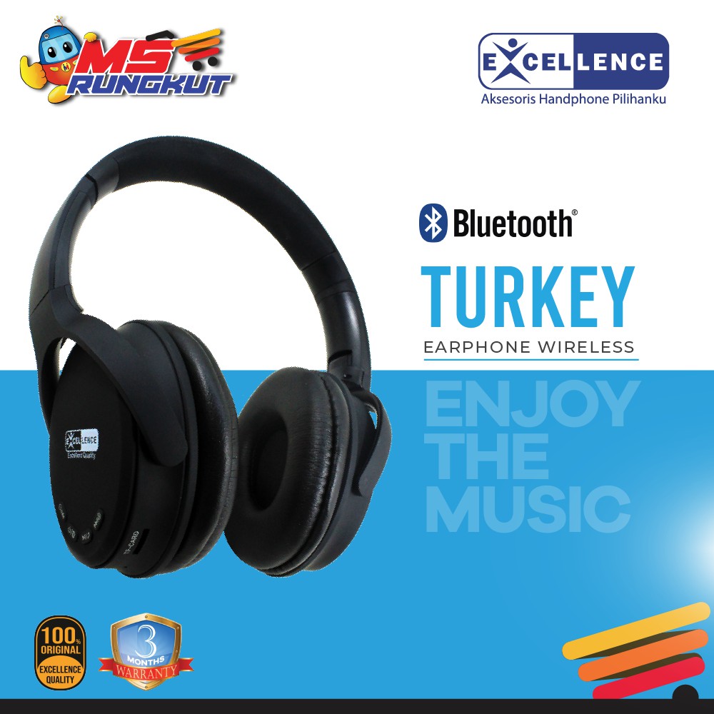 Headphone Bluetooth Wireless Excellence Super Bass Turkey