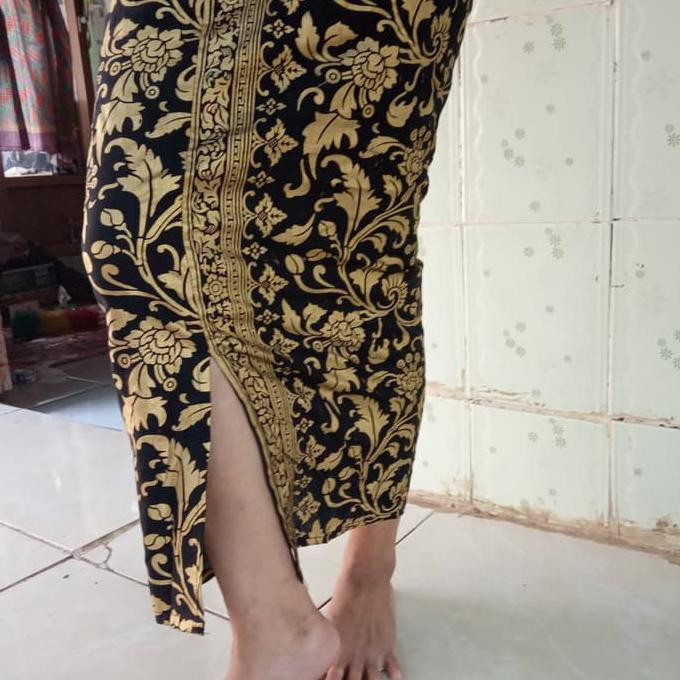 PRODUK READY... ROK SPAN PANJANG BELAH TENGAH / ROK SPAN BATIK / ROK KAMEN WAJIK MURAH