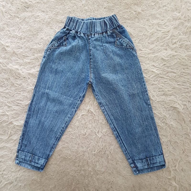 Baju Anak Anak Perempuan Knit jeans pants