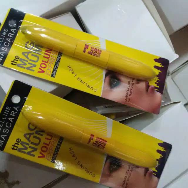 EYELINER + MASCARA 2IN1 Revlon |  Maybelline | L'oreal Maskara Waterproof