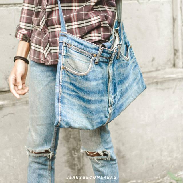 Tas Celana Jeans / Tas / Jeans / Celana Jeans / Tas Celana / Fashion Pria / Fashion Wanita