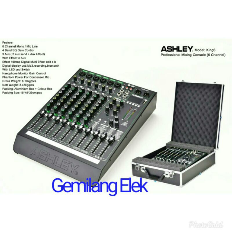 Mixer ASHLEY KING 6 Original