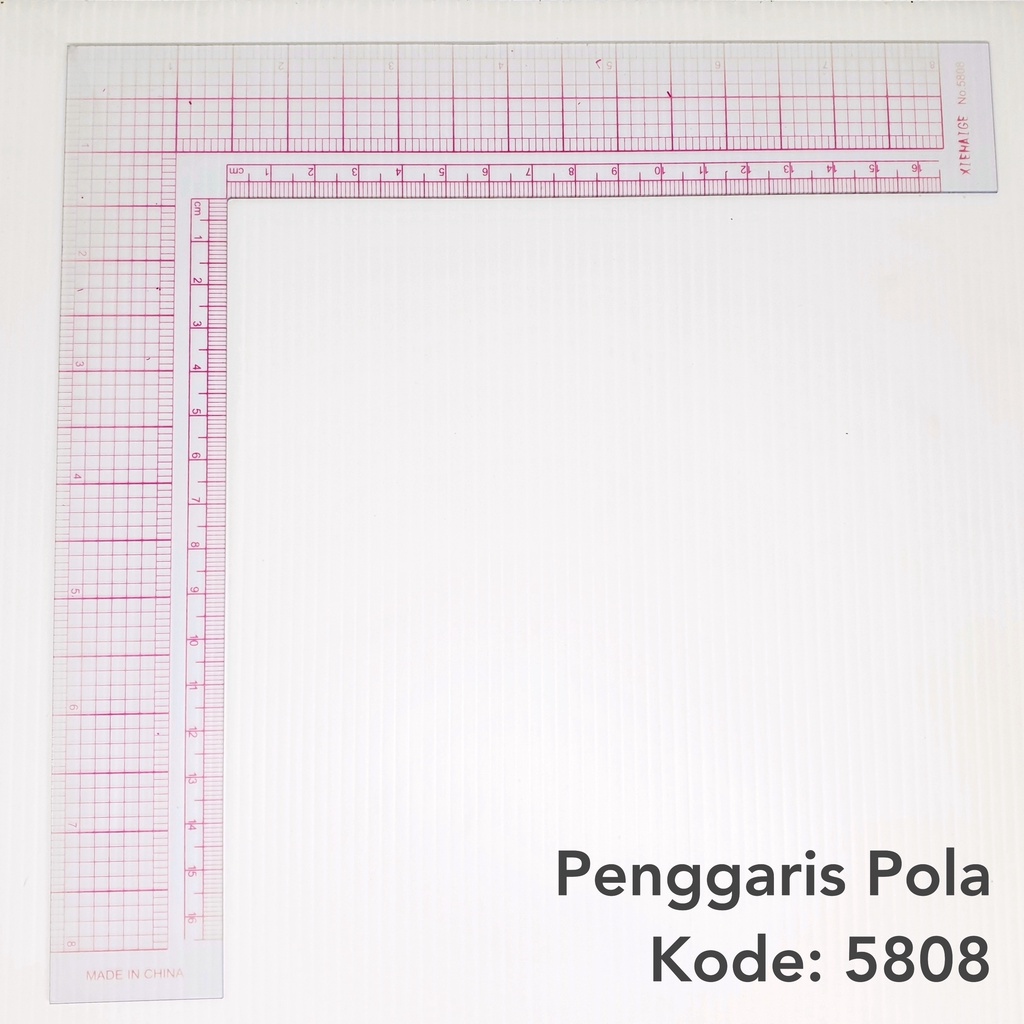 [Defect Sale] Penggaris Pola / Penggaris Quilting / Penggaris Pattern Drafting