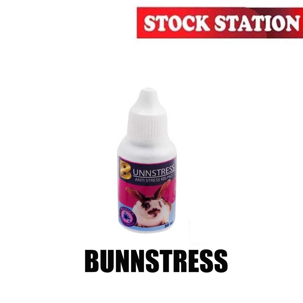 Bunnstress Obat Stress Kelinci Marmut Guiena Pig BUN STRESS