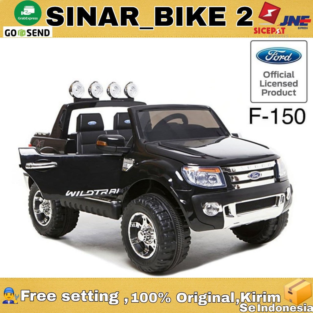 Ford Mobil Aki Anak Jeep FORD RANGER Licensed F-150