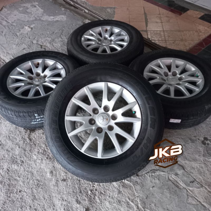 VELG MOBIL BEKAS STANDAR PAJERO SPORT R17 + BAN 265/65 R17