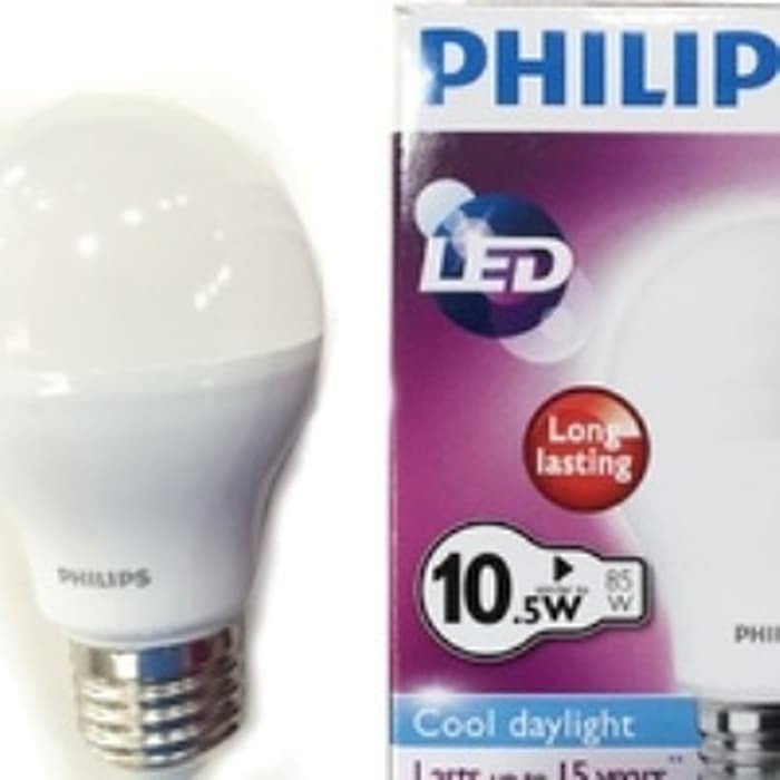 Led Philips 10 Watt Paling Terang Mantap **