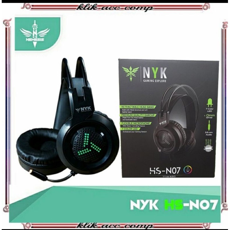 Headset GAMING NYK NEMESIS PHANTOM HS N07