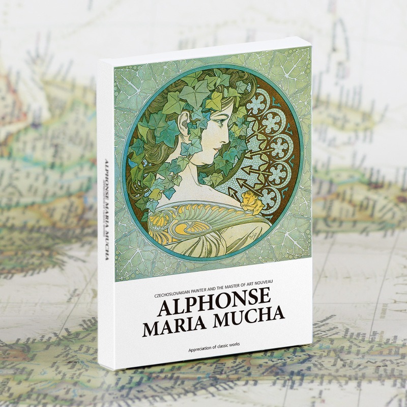 

Koleksi 30 Lembar Kartu Pos / Postcard Bertema Lukisan Alphonse Mucha