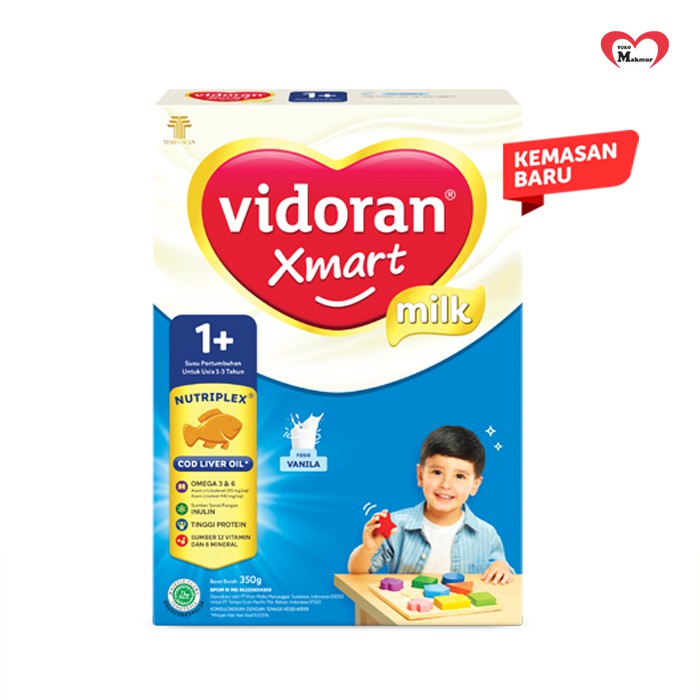 Vidoran 1+ Vanila / Madu 350gr / Toko Makmur Online