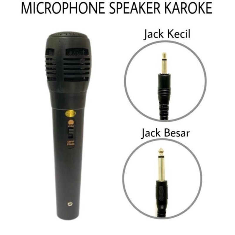 MIC KABEL MIK MIKROFON MICROPHONE BESAR KARAOKE MASJID AMPLY