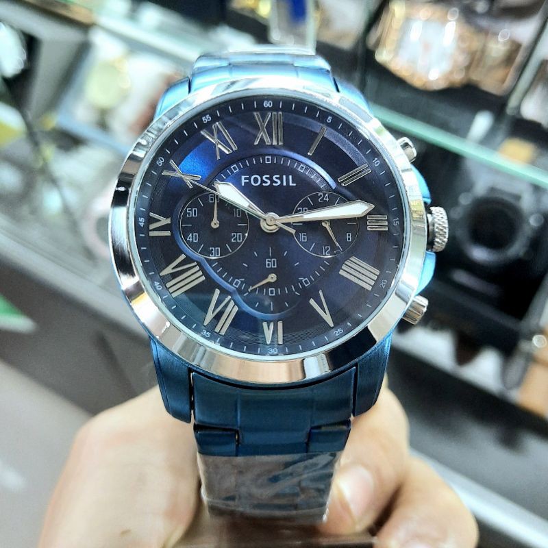 [NEW] Jam tangan pria chronograph FS-5230 Blue series