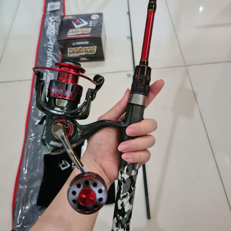 joran set daido athena pro series 180 + reel daido daimos