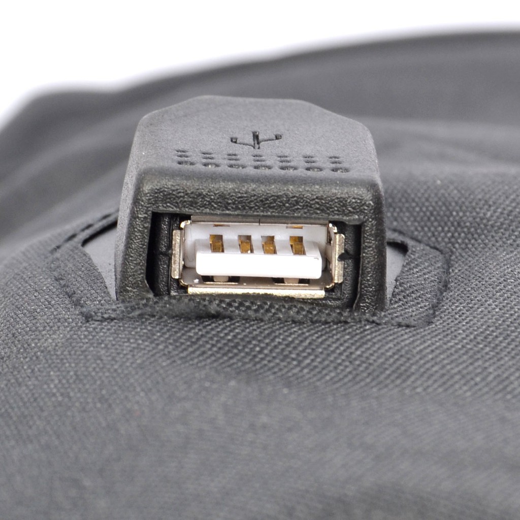 Tas Ransel Pria Anti Maling Kanvas Premium USB Port Import 1081/ 1000