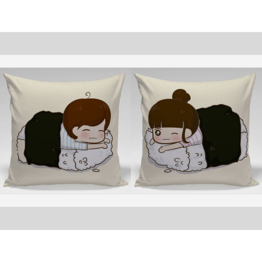 

Bantal Dekorasi custom kado valentine hadiah valentine kado pacar hadiah pacar - couple 12