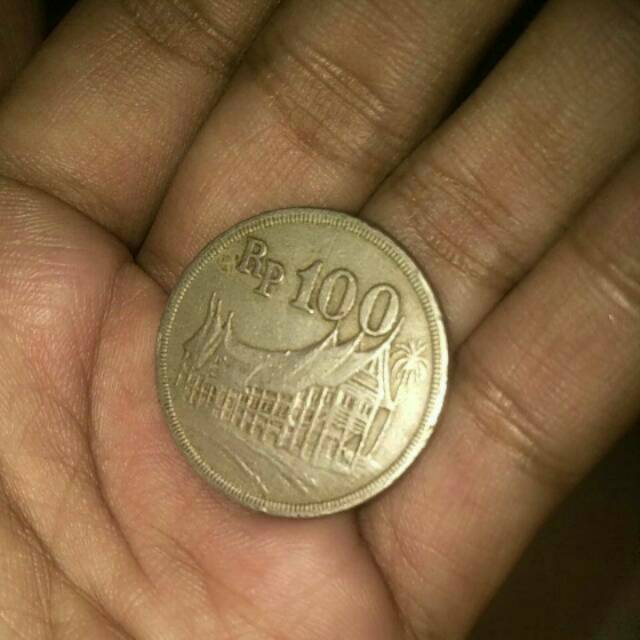 Koin kuno indonesia RP. 100