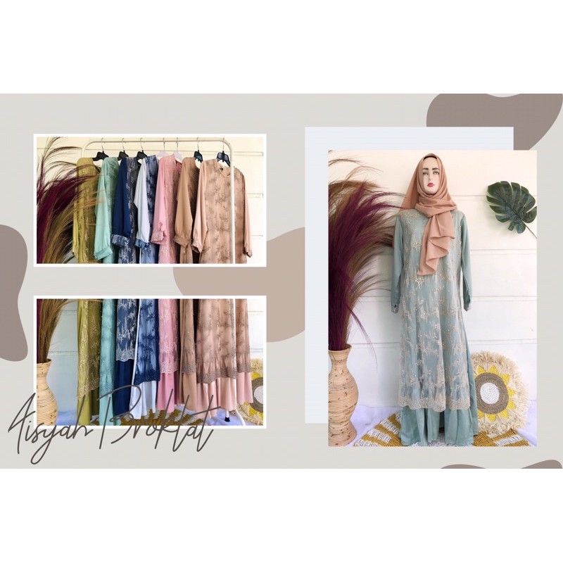 Gamis Broklat Kondangan-Aisyah Broklat