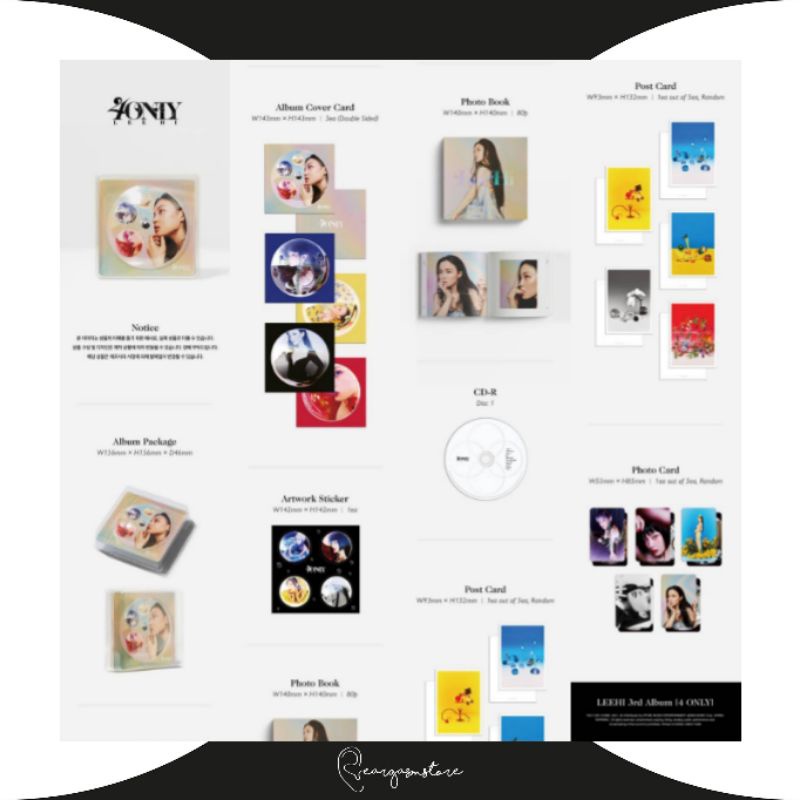 (READY STOCK) LEE HI - 4ONLY (3RD ALBUM)