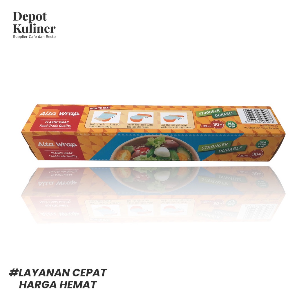 Plastic Wrap Alta 30cm 30 M Wrapping Plastik