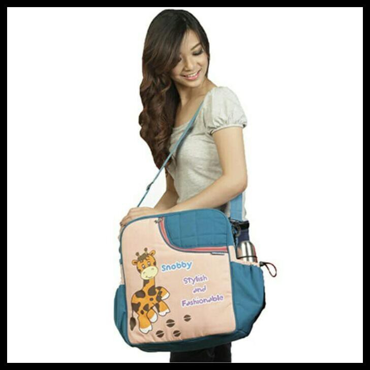 TAS BAYI SNOOBY RANSEL SELEMPANG/KADO/KASUR BAYI/GENDONGAN SAMPING