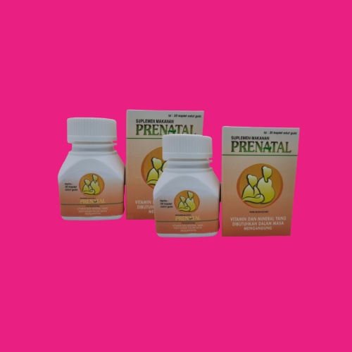VITAMIN PRENATAL ISI 30 KAPSUL BOTOL