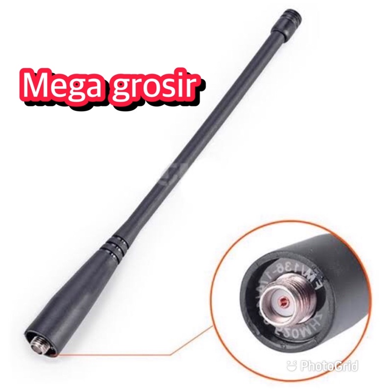 antena standar ht baofeng sma female / antena baofeng murah dualband