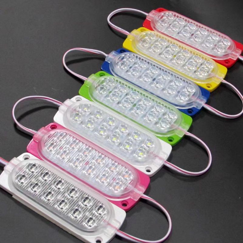 LED 12 mata 12 volt lampu motor,mobil,aquarium