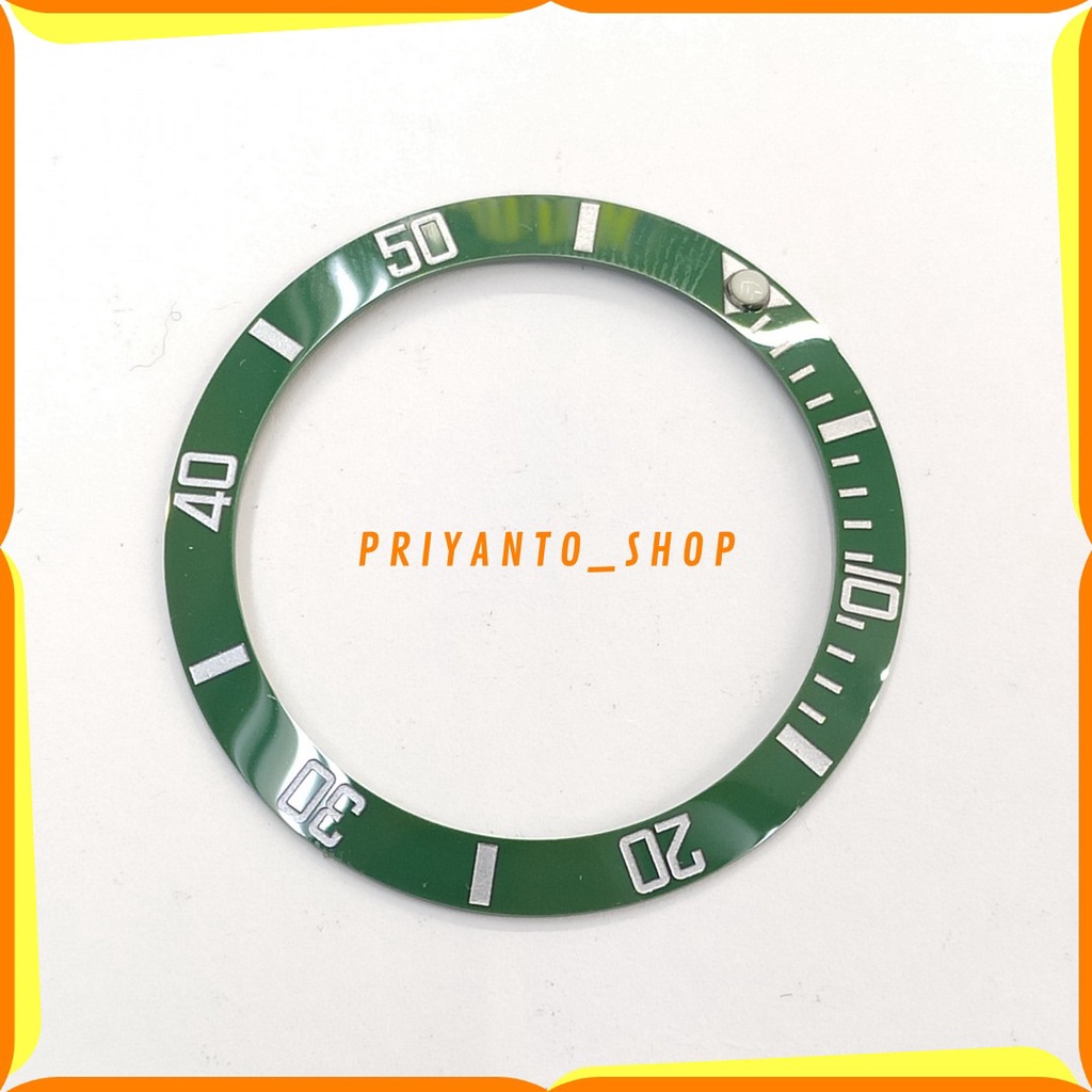 Insert Ring Bezel Jam Rolex Submariner Ceramik Ring Rolex Green 38mm