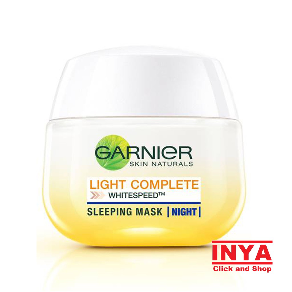 GARNIER LIGHT COMPLETE NIGHT YOGHURT SLEEPING MASK 50ml