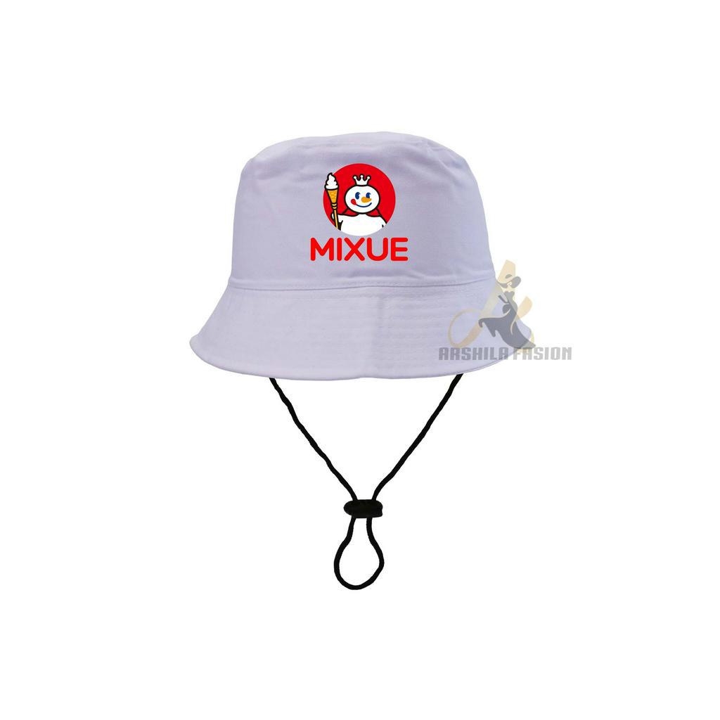 Topi bucket Anak Laki Laki Perempuan sablon Eskirm Mix-ue Mix001