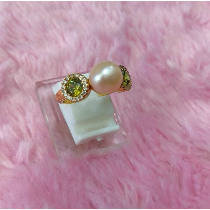 Cincin Mutiara Lombok Cincin Mutiara Air Tawar Asli Lombok /Alsa Pearls