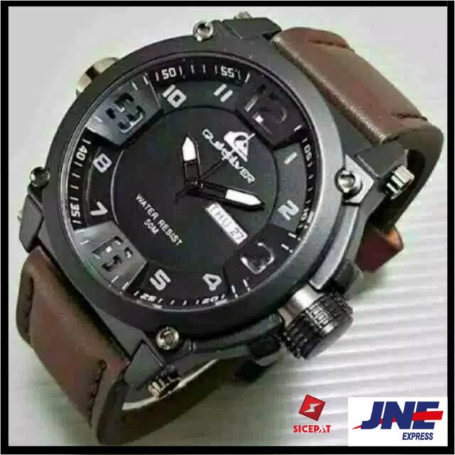 ORI Jam Tangan Pria Quiksilver Tanggal Hari TERLARIS4848