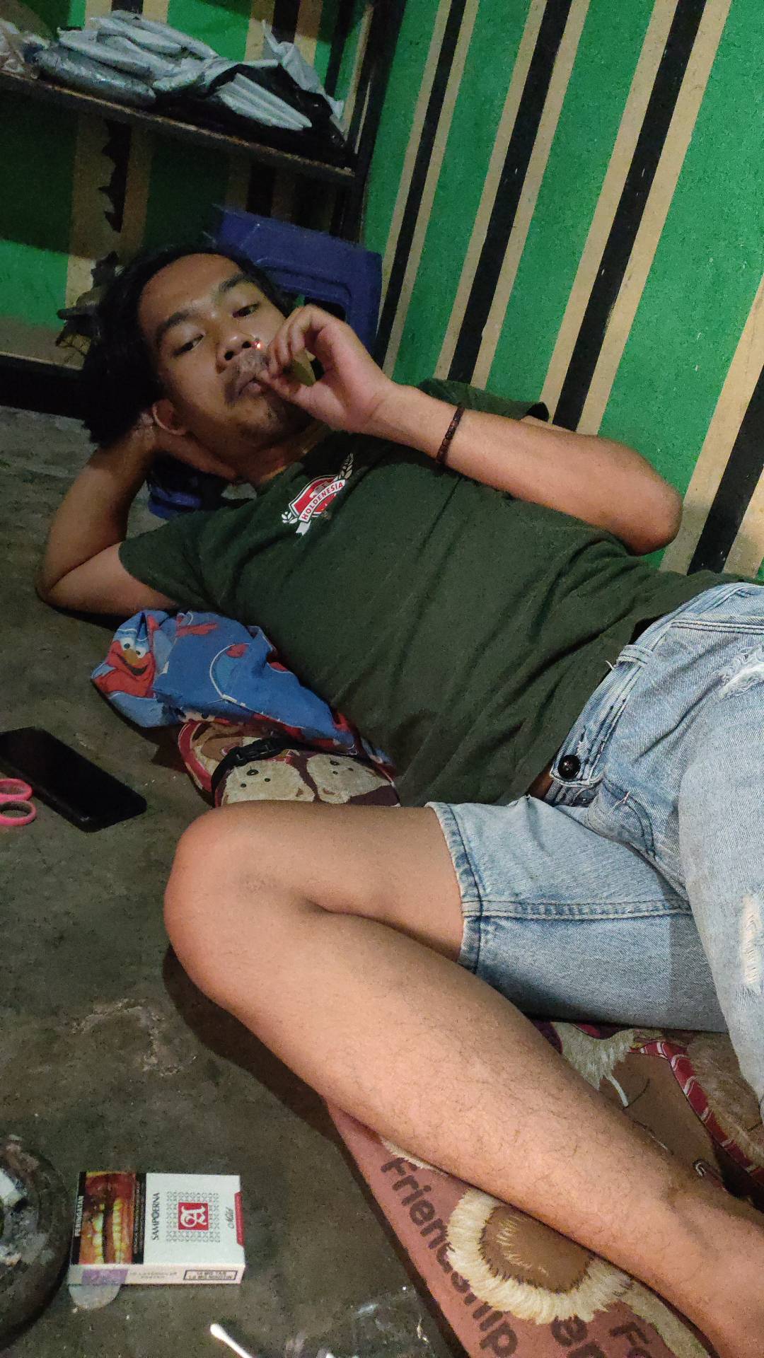 New Arrival Distro Batik Pria Bordir Sogan Hrb026 Batikaf Notoarto Batik Ipnu-ippnu Hem Pria Bel