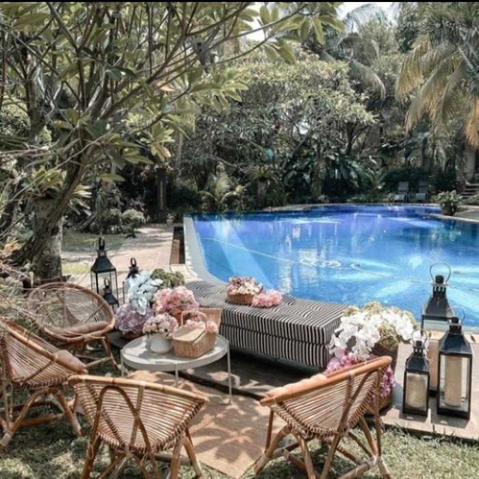 Kursi | Kursi Keong Rotan Taman Best Furniture Rotan Lokal