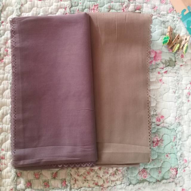 Voal Plain Organic Lasercut by Umama