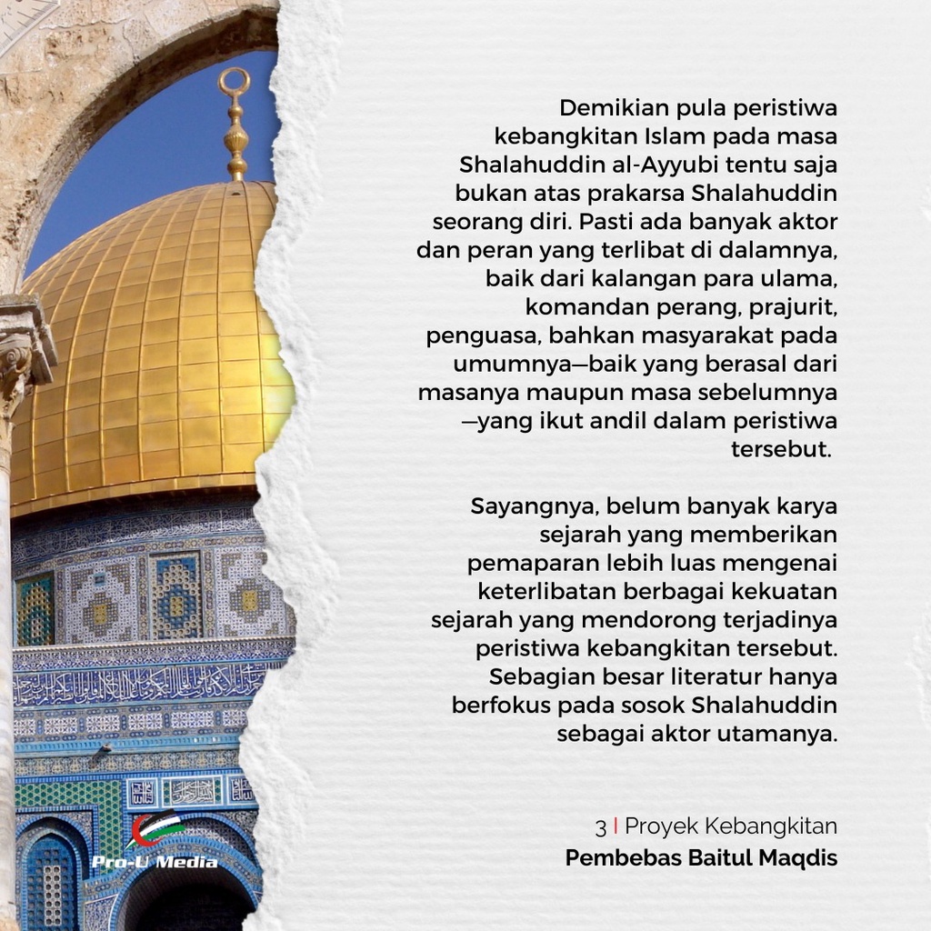 Buku Shalahuddin Al-Ayyubi Dan Pembebasan Baitul Maqdis - Pro U Media 100% Original