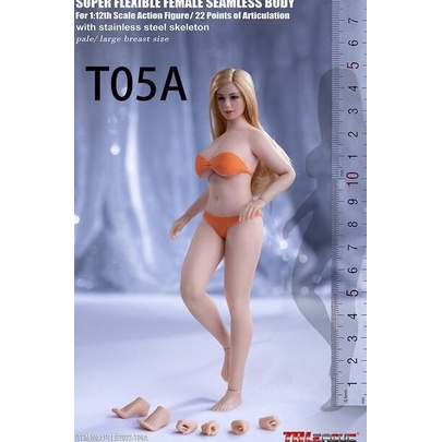 Phicen TBLeague Female Body PLLB2022 T05 T05A T05B 1/12