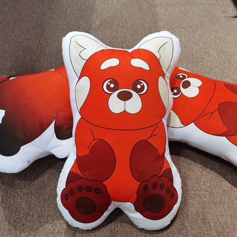 Turning Red Panda Mei Plush Pillow Doll Cartoon Bear Kawaii Raccoon Cute Toys