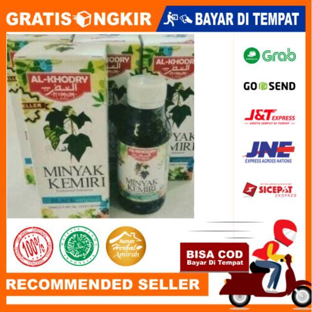 Minyak Kemiri Al khodry Obat Herbal penumbuh penyubur penumbuh rambut jenggot