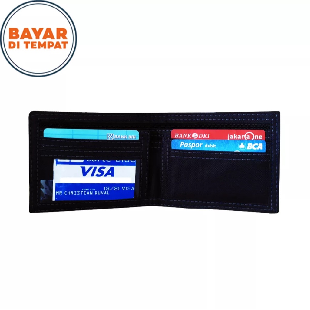 BAYAR DI TEMPAT Dompet pria sintetis dompet fashion murah