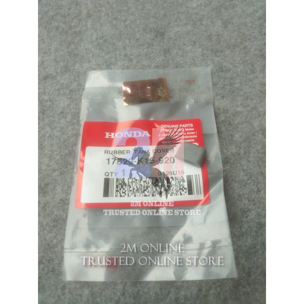 2m KARET RUBBER TANK COVER CBR150R LED PER PCS ORI AHM 17529-K15-920