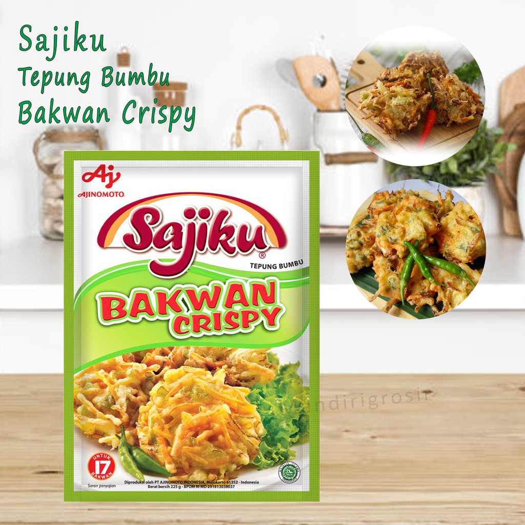 Bakwan Crispy * Sajiku * Tepung bumbu * 225g