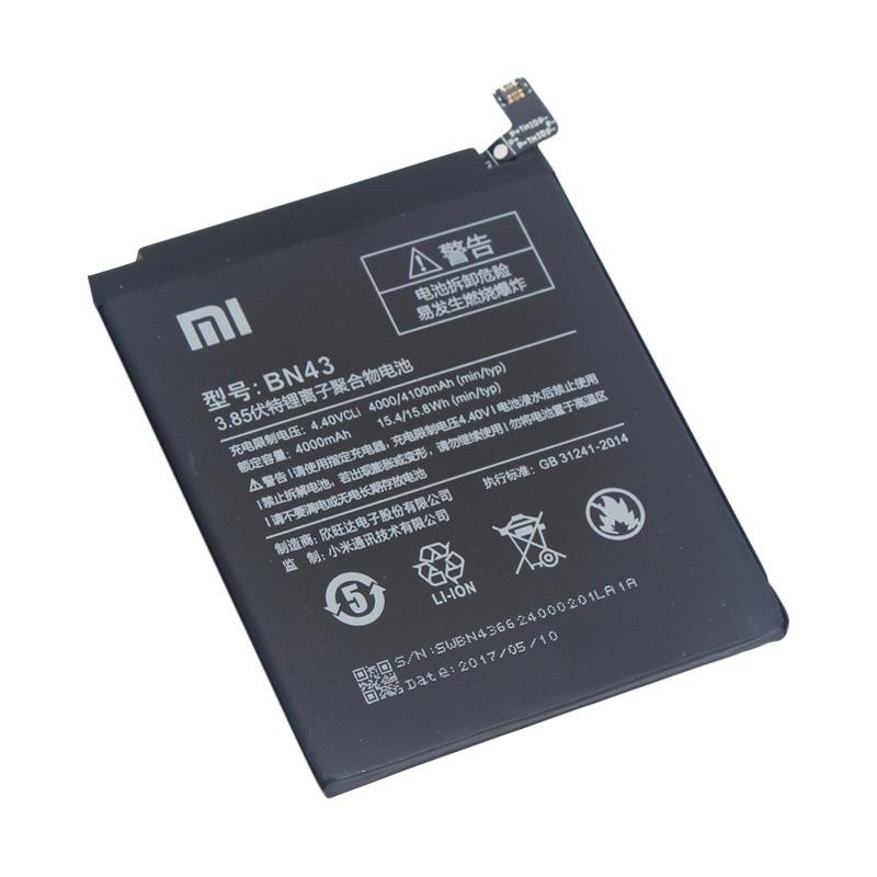 Baterai Xiaomi Redmi Note 4X Ori Batre Battray
