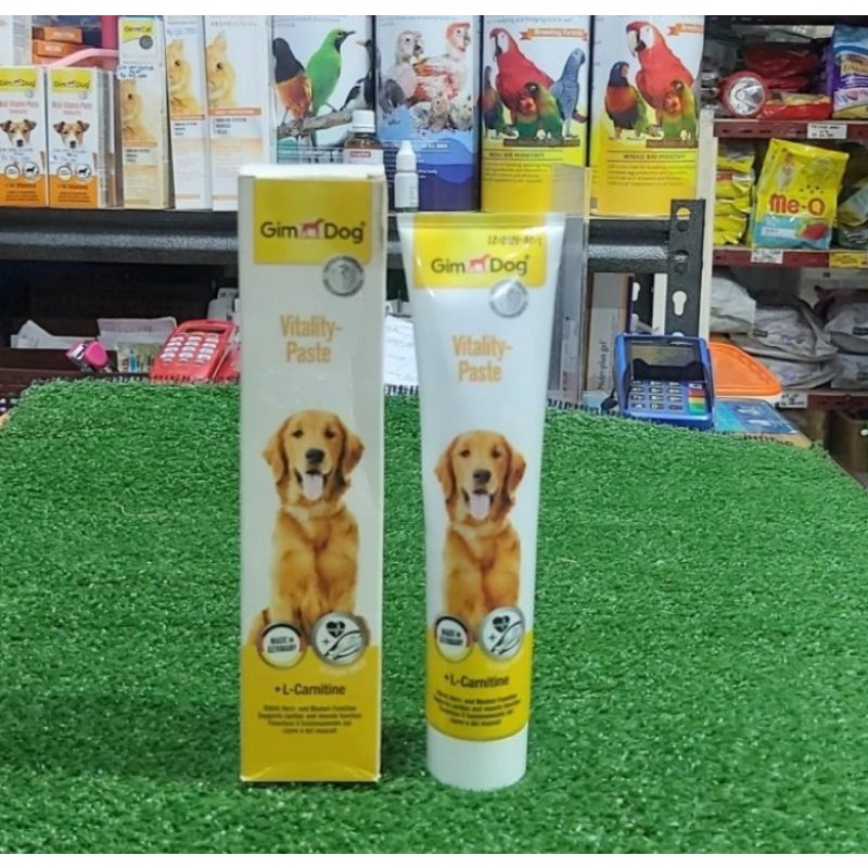 Vitamin Anjing GimDog Vitality Paste 200gr + L Carnitine